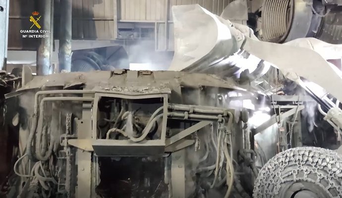 Reducidas a chatarra 589 armas de Guadalajara en una fundición de Madrid.