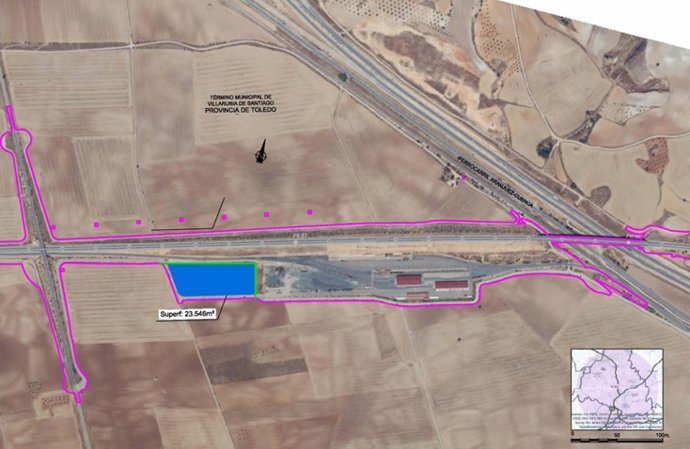 Uno de los terrenos que Adif licita