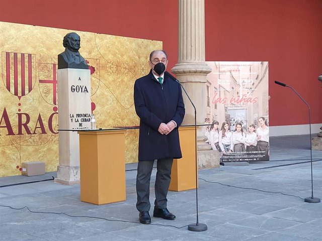 El presidente del Gobierno de Aragón, Javier Lambán.