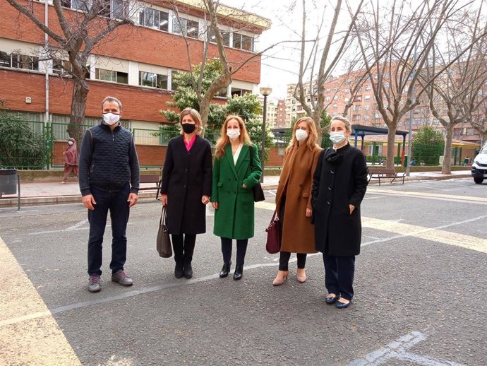 DGT y Ayuntamiento de Logroño visitan un área pacificada de la capital riojana