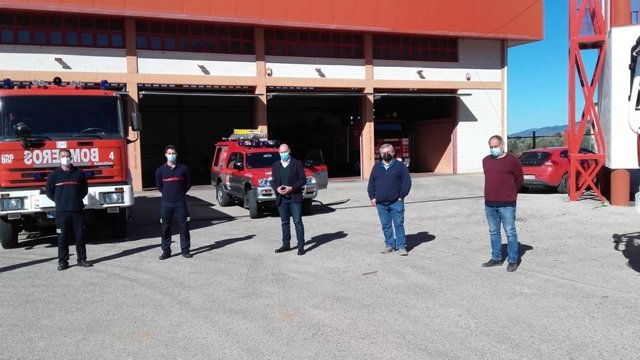 Viisita al parque comarcal de bomberos de la Sierra de Segura.