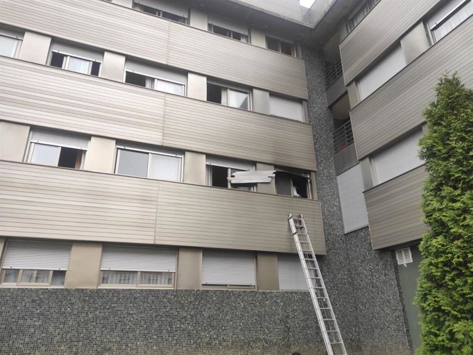 Incendio en Villaviciosa