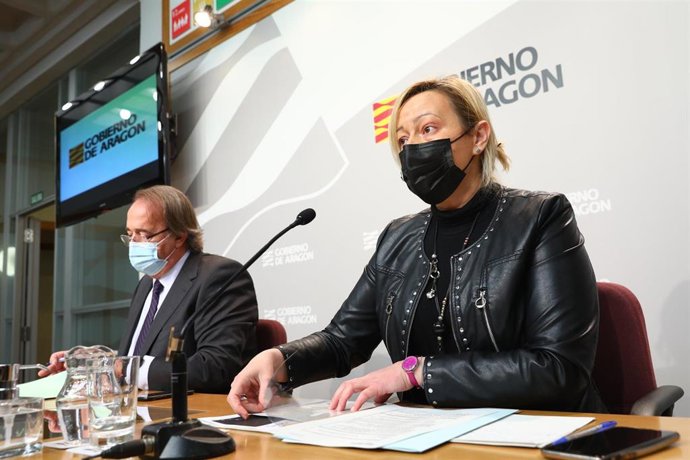 La consejera de Economía, Marta Gastón, ha presentado el proyecto en rueda de prensa.