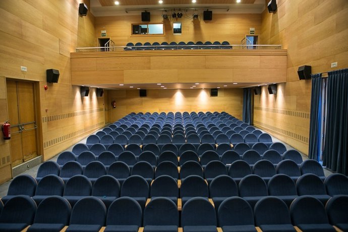 Teatro Calderón en Almazán tras las reformas acometidas