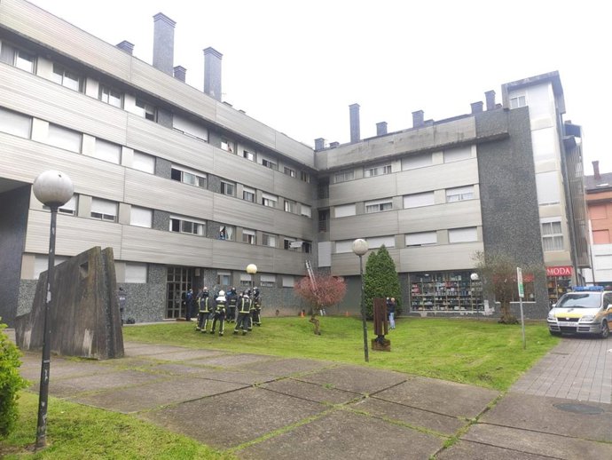 Incendio en el que dos personas perdieron la vida en Villaviciosa.