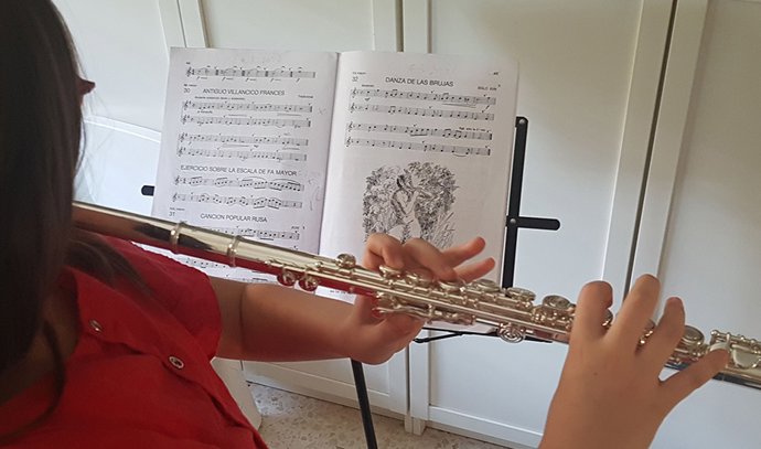 Archivo - Enseñanza de música, conservatorio, foto de recurso