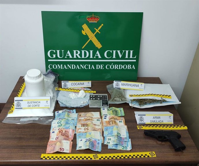 Sustancias y objetos intervenidos.