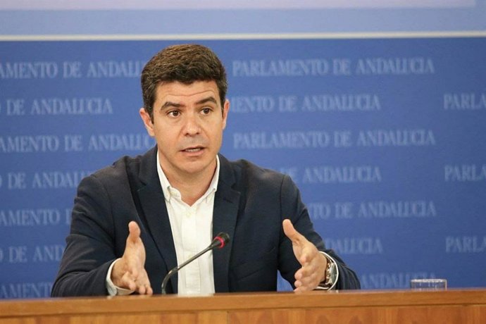 Romero (Cs) se declara "orgulloso" del acuerdo PP-Cs para "blindar a Andalucía de prácticas mafiosas de García Egea"