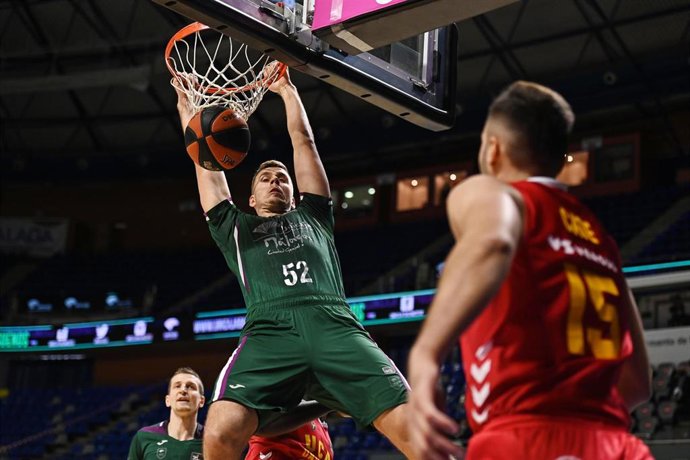 Archivo - Gerun jugando con el Unicaja