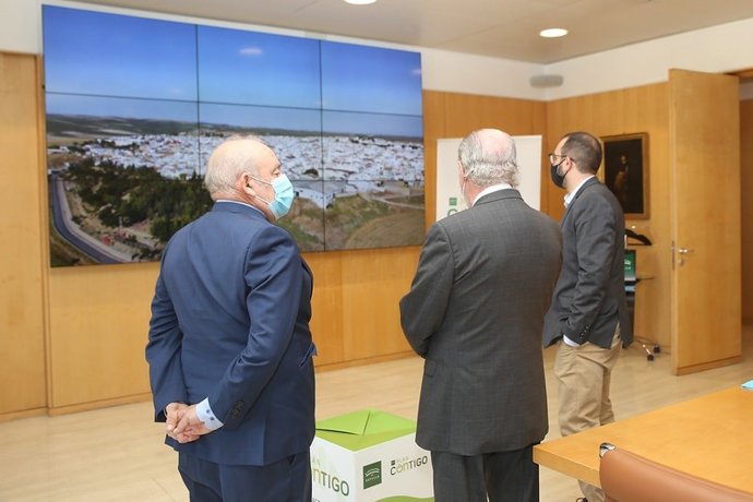 Villalobos y Martín Melero en la Diputación