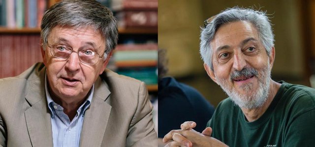 Archivo - Los galardonados con el Premio Abel 2021, Laszlo Lovasz (izquierda) y Avi Wigderson (derecha). Copyright: Hungarian Academy of Sciences/Institute for Advanced Study, Princeton, NJ USA