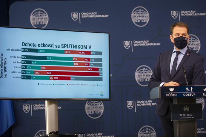 El primer ministro de Eslovaquia, Igor Matovic.