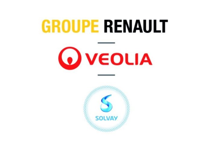 Archivo - Acuerdo entre Renault, Veolia y Solvay