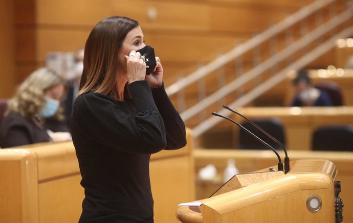 Archivo - La senadora Ruth Goñi.