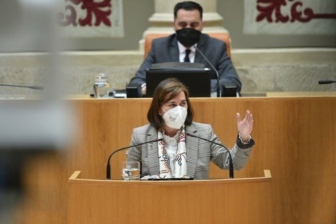 La consejera de Salud, Sara Alba