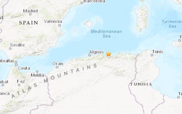 Terratrèmol a Algèria.