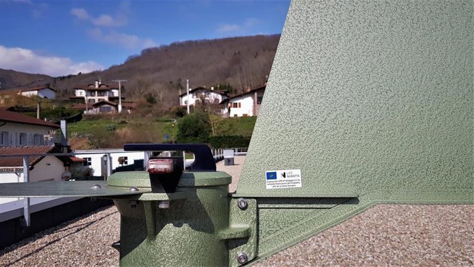 Captador situado en Tudela para la medición de niveles de polen en la Ribera