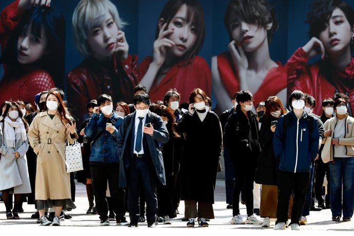 Tokio, la capital de Japón, durante la pandemia de COVID-19. 