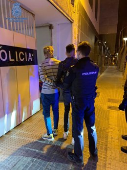 Uno de los detenidos por robos en coches en Palma.