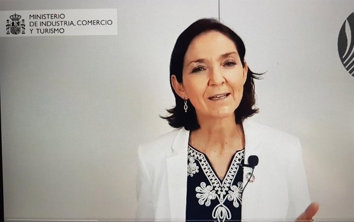 Imagen de archivo de la ministra  de Industria, Comercio y Turismo, Reyes Maroto