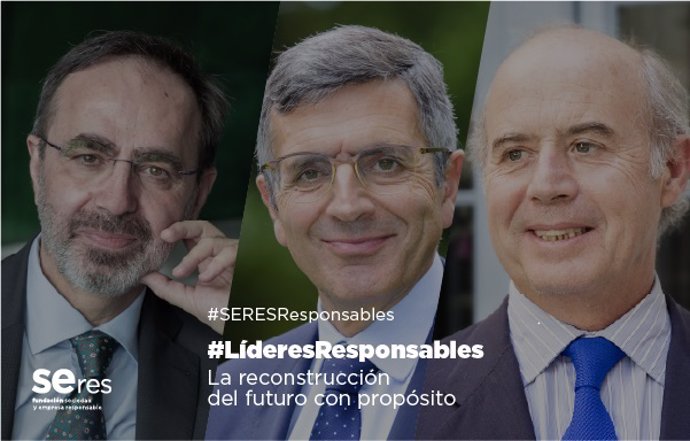 Vigésimo tercera edición de #LíderesResponsables de Fundación SERES, con Andrés Romero, consejero-director general de Santalucía, y Santiago Aguirre, presidente de Savills Aguirre Newman.