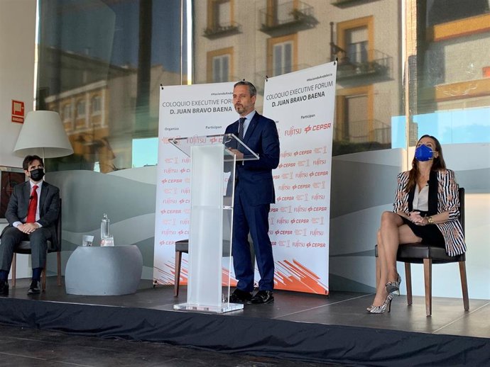 El consejero de Hacienda y Financiación Europea, Juan Bravo.