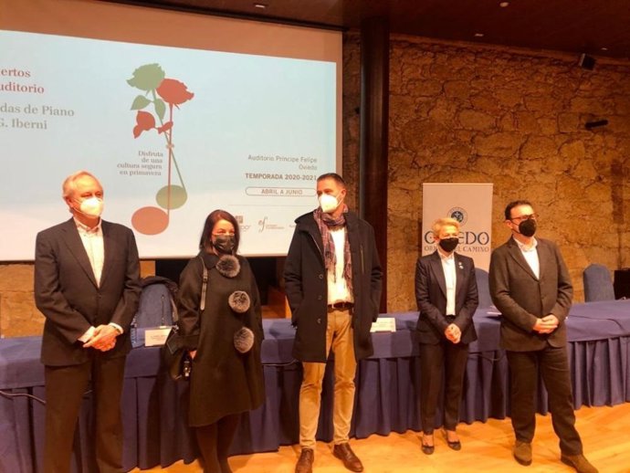 Presentación de lps Conciertos del Auditorio y las Jornadas de Piano Luis Iberni