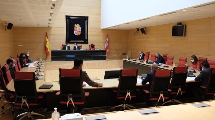 Reunión de la Junta de Portavoces para ordenar el pleno de la moción de censura