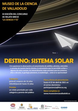 Concurso de relato breve 'La ciencia y tú' del Museo de la Ciencia de Valladolid.