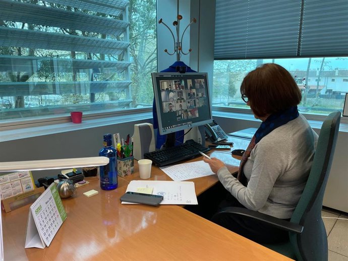 Reunión de la Mesa Sectorial de Educación, este jueves.