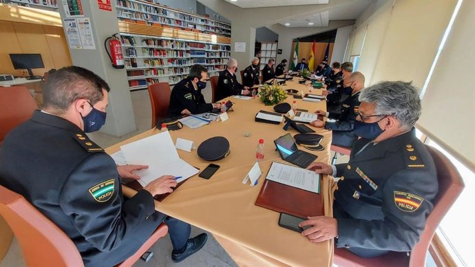 Reunión de la Junta Regional de la Policía Adscrita en Córdoba.