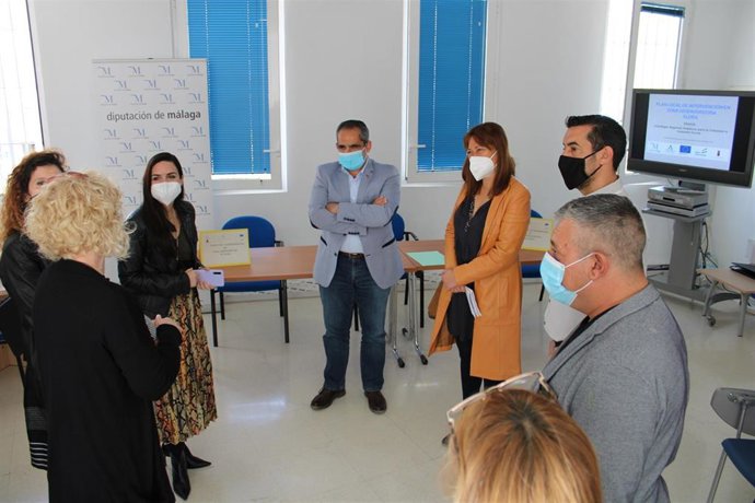 Más de un centenar de desempleados participan en Álora en itinerarios de inserción laboral con la Diputación