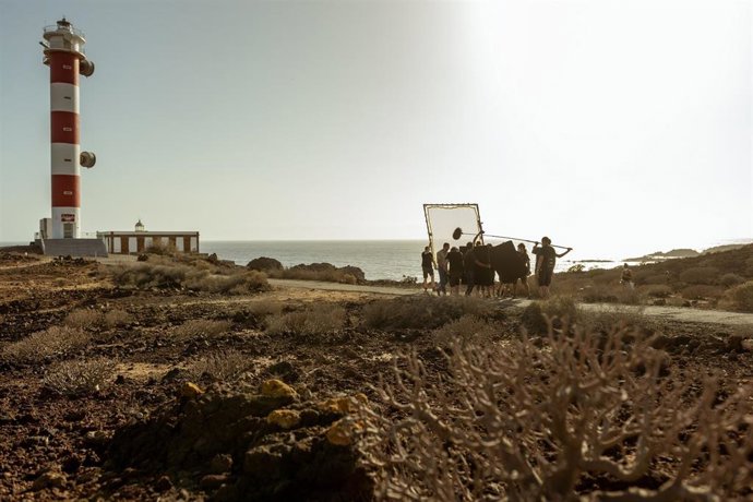 Archivo - Rodaje de 'Sky Rojo' en Tenerife