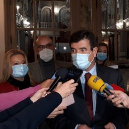 El portavoz de Ciudadanos (Cs) en el Ayuntamiento de Valencia, Fernando Giner, en imagen de archivo