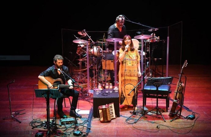 Borja Penalba y Maria del Mar Bonet en concierto.
