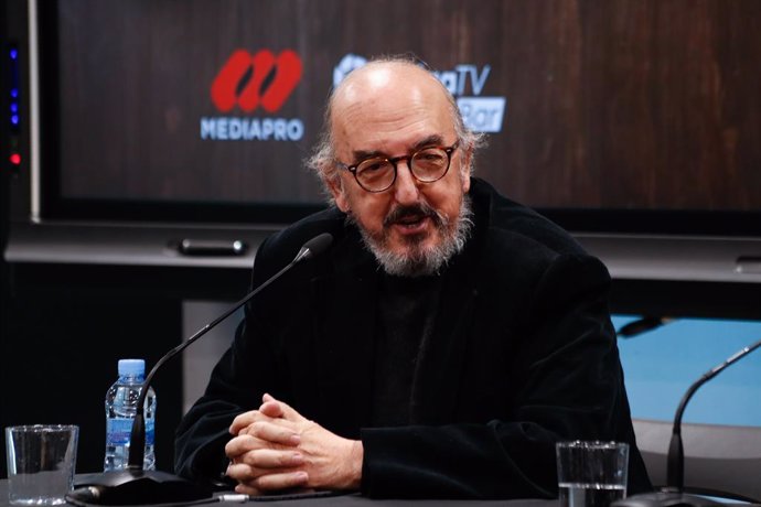 Archivo - Jaume Roures, partner from Mediapro, talks during the presentation of a report on football consumption in bars in Spain at La Liga building on January 22, 2020, in Madrid, Spain.
