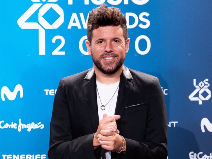 Archivo - Pablo López en los 40 Music awards 2020