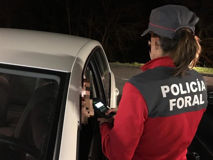 Archivo - Sucesos.- Policía Foral instruye 43 atestados por delitos contra la seguridad vial en agosto