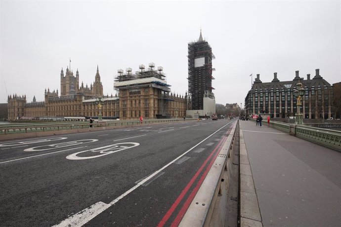 Archivo - El palacio de Westminster, que acoge el Parlamento de Reino Unido