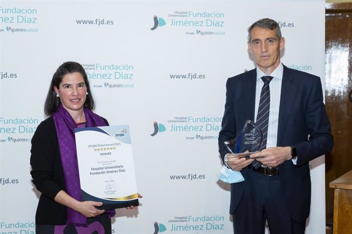 La Fundación Jiménez Díaz al frente de Juan Antonio Álvaro de la Parra obtiene el sello 7 Estrellas EFQM