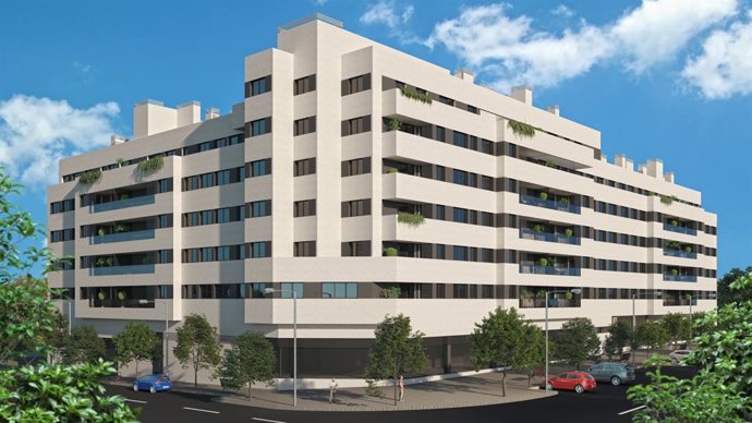 Archivo - Promoción de viviendas de la promotora Premier