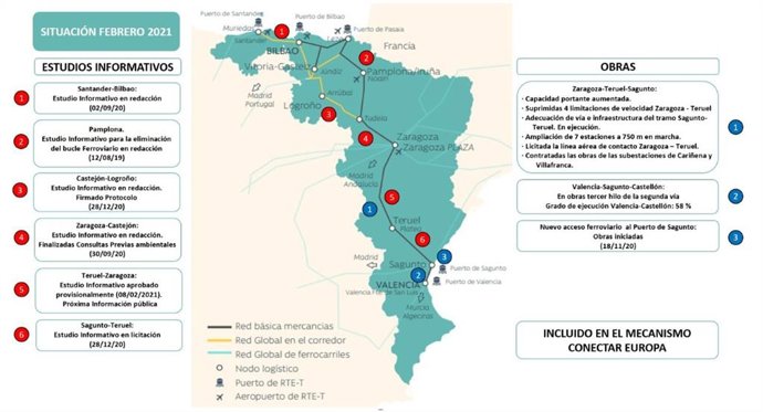 Antoñanzas pide al Gobierno de Concha Andreu que reivindique la puesta en marcha del Puerto Seco de Arrúbal