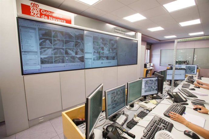 Archivo - Imagen Del Centro De Control De Conservación De Carreteras.