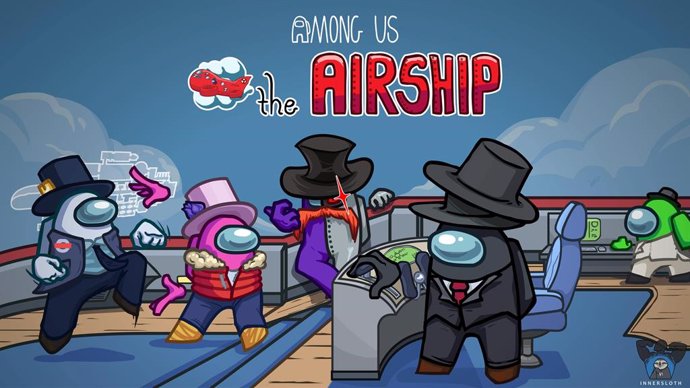 El nuevo mapa de Among Us, The Airship