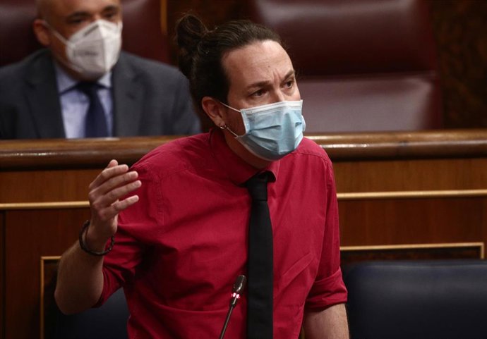 El vicepresidente segundo del Gobierno, Pablo Iglesias, 