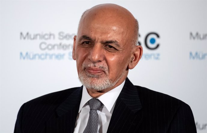 Archivo - FILED - 15 February 2020, Bavaria, Munich: Afghan President Ashraf Ghani speaks at the 56th Munich Security Conference. Ghani on Saturday said that he would only transfer power to a new administration through elections. Photo: Sven Hoppe/dpa