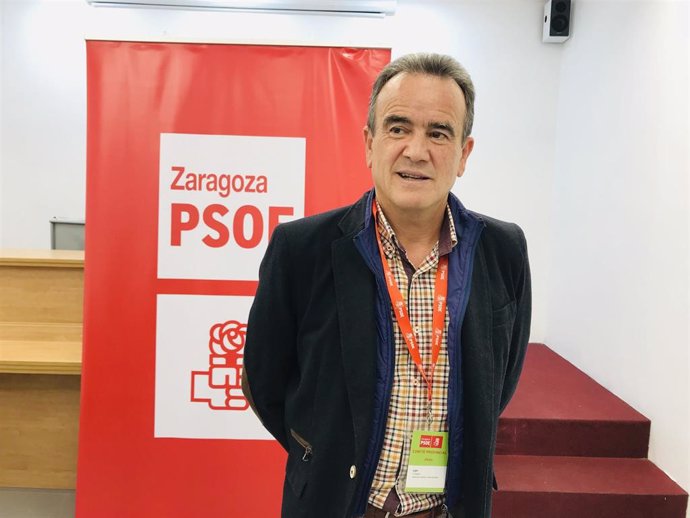 Archivo - El secretario general del PSOE de Zaragoza, Juan Antonio Sánchez Quero.