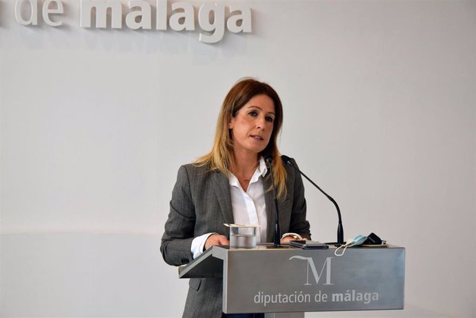 La viceportavoz del PSOE en la Diputación, Antonia García