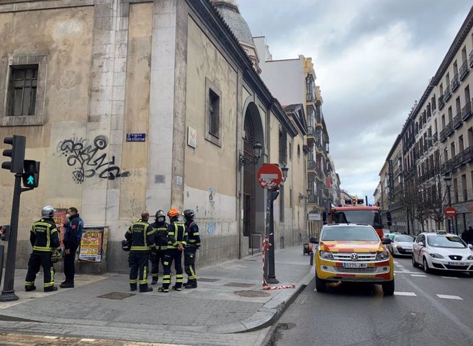 Extinguido un incendio en la parroquia de San Sebastián.