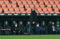 Coudet: "Hay que creer y proponer ante el Real Madrid"